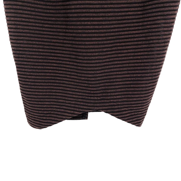 ASTR the Label Women Size Medium Striped Body-Con Sleeveless Dress Brown & Black - Picture 6 of 8